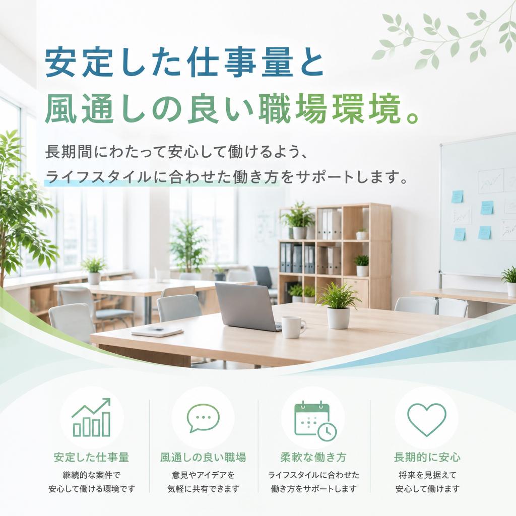 長期キャリアと働きやすさ