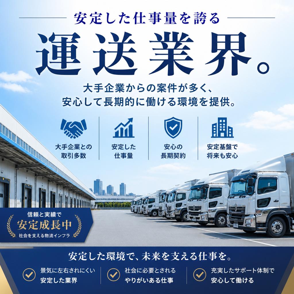 大手企業と信頼のある取引