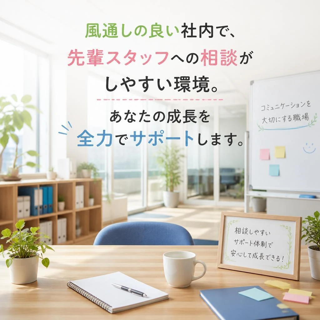 働きやすい環境を整備