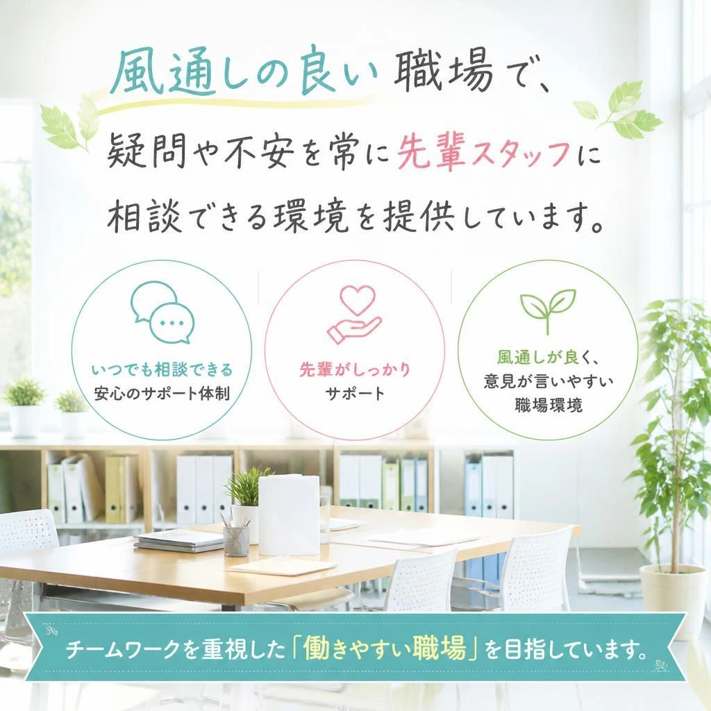 働きやすい職場環境
